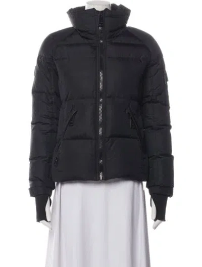 Pre-owned Sam Down Coat In Blue