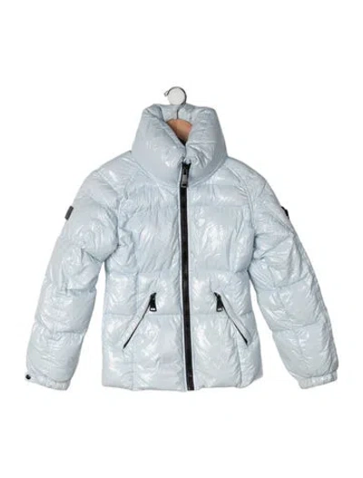 Pre-owned Sam Kids' Down Coat In Blue