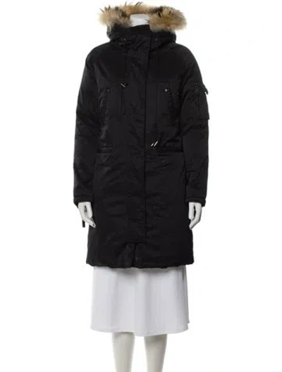 Pre-owned Sam Down Coat In Blue