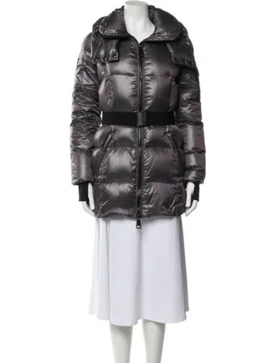 Pre-owned Sam Down Coat In Gray