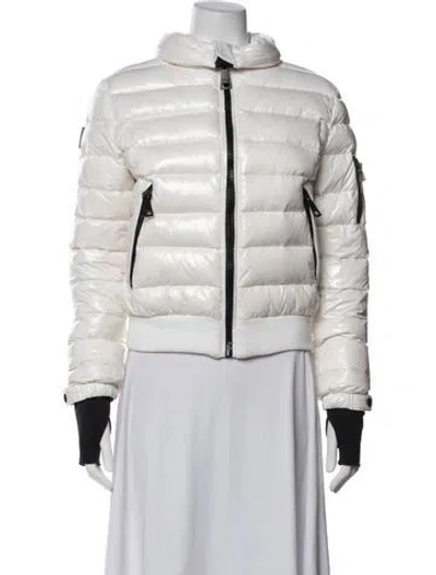 Pre-owned Sam Down Coat In Neutrals