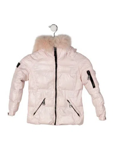 Pre-owned Sam Kids' Down Coat In Pink