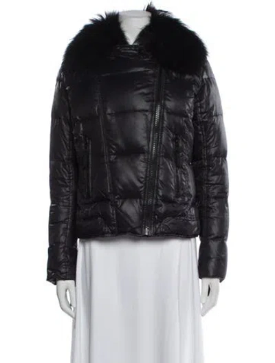 Pre-owned Sam Down Jacket In Black