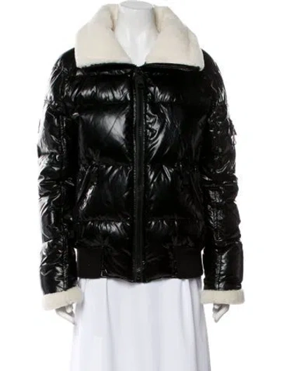 Pre-owned Sam Down Jacket In Black