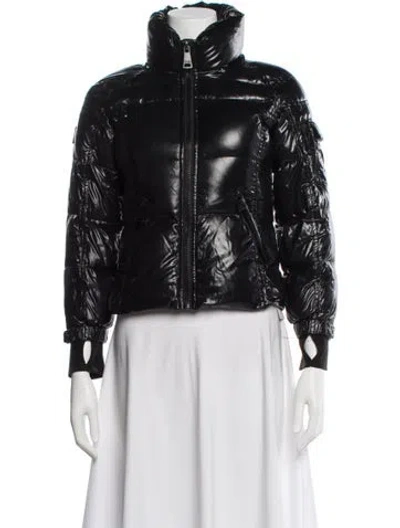 Pre-owned Sam Down Jacket In Black