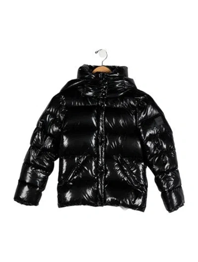 Pre-owned Sam Kids' Down Jacket In Black