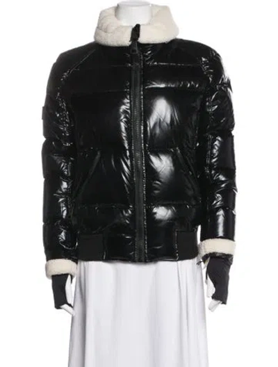 Pre-owned Sam Down Jacket In Black