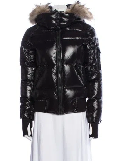 Pre-owned Sam Down Jacket In Black