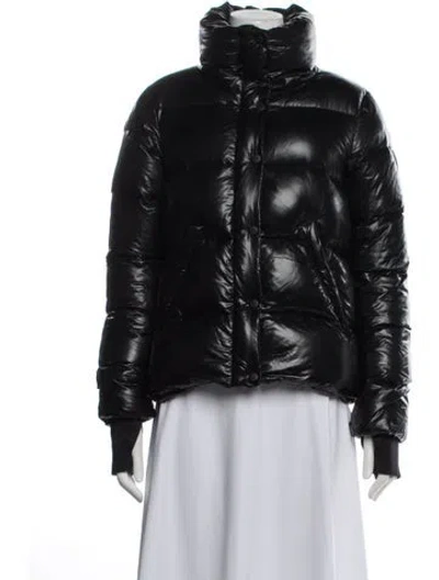 Pre-owned Sam Down Jacket In Black/metallic
