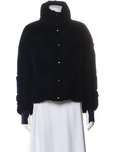 Pre-owned Sam Down Jacket In Blue