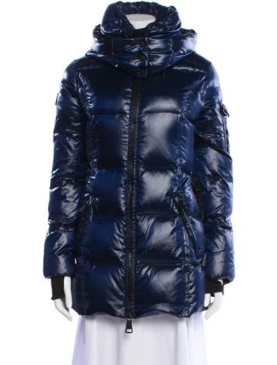 Pre-owned Sam Down Jacket In Blue