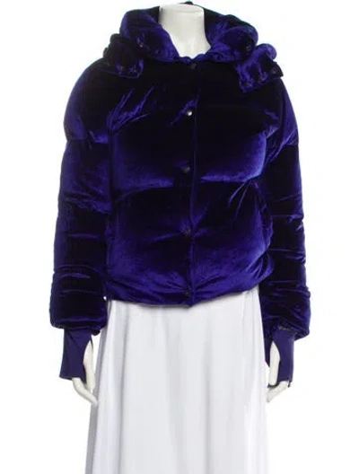 Pre-owned Sam Down Jacket In Blue