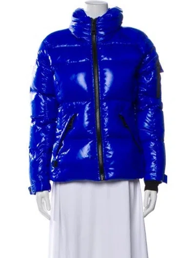 Pre-owned Sam Down Jacket In Blue