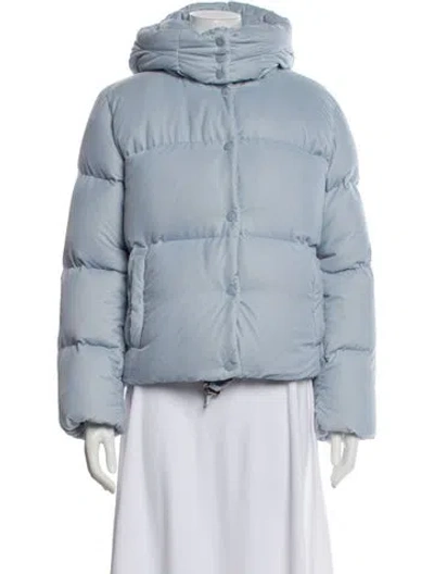 Pre-owned Sam Down Jacket In Blue