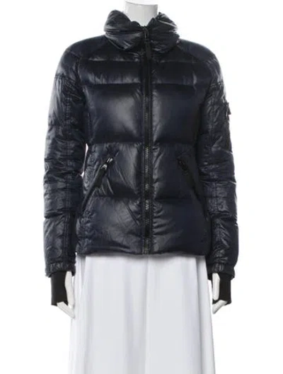Pre-owned Sam Down Jacket In Blue