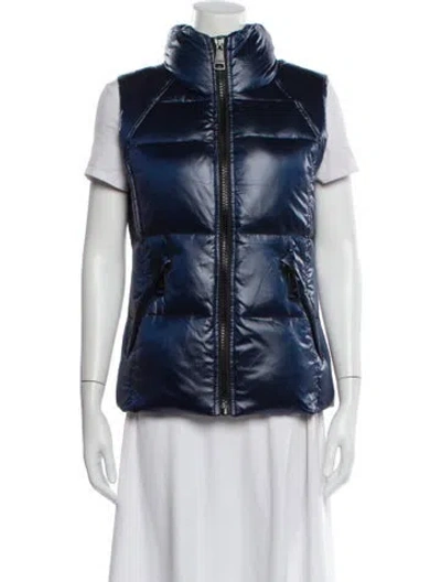 Pre-owned Sam Down Jacket In Blue