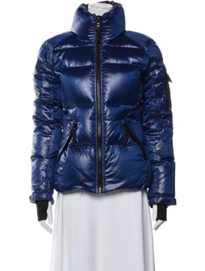Pre-owned Sam Down Jacket In Blue