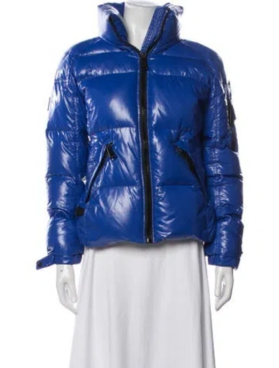 Pre-owned Sam Down Jacket In Blue