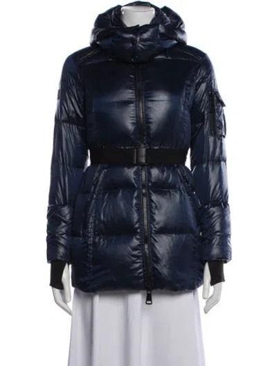 Pre-owned Sam Down Jacket In Blue
