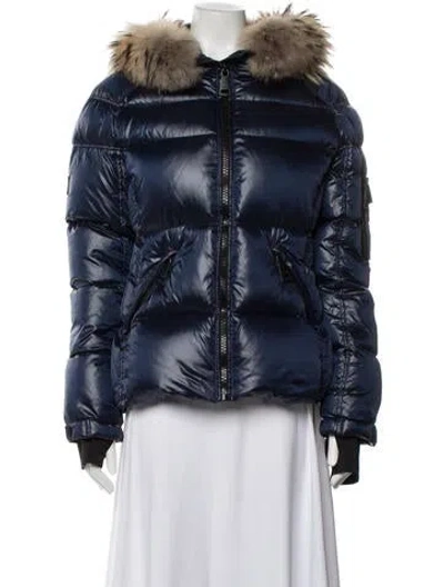 Pre-owned Sam Down Jacket In Blue