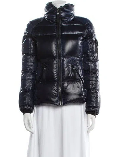 Pre-owned Sam Down Jacket In Blue