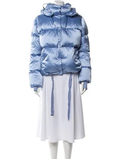 Pre-owned Sam Down Jacket In Blue