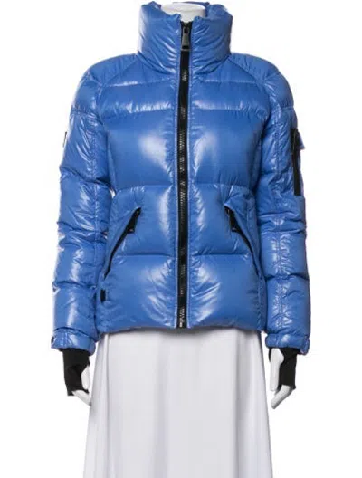 Pre-owned Sam Down Jacket In Blue