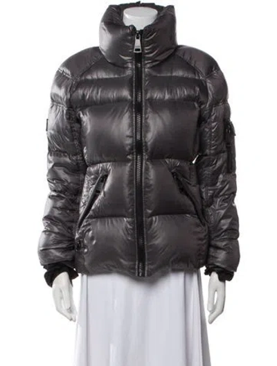 Pre-owned Sam Down Jacket In Gray