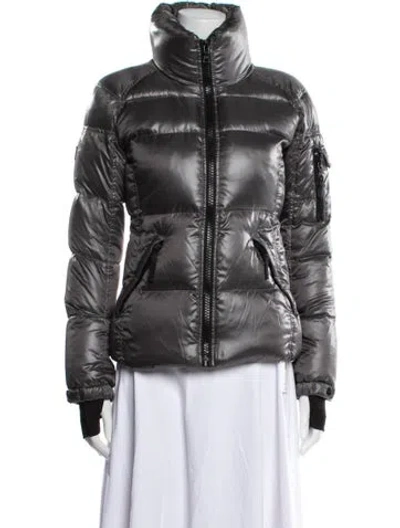 Pre-owned Sam Down Jacket In Gray