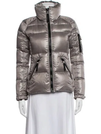 Pre-owned Sam Down Jacket In Grey