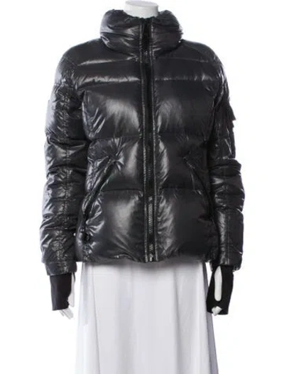 Pre-owned Sam Down Jacket In Grey