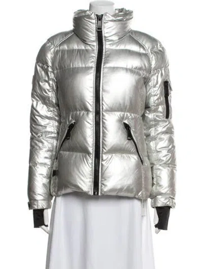 Pre-owned Sam Down Jacket In Grey