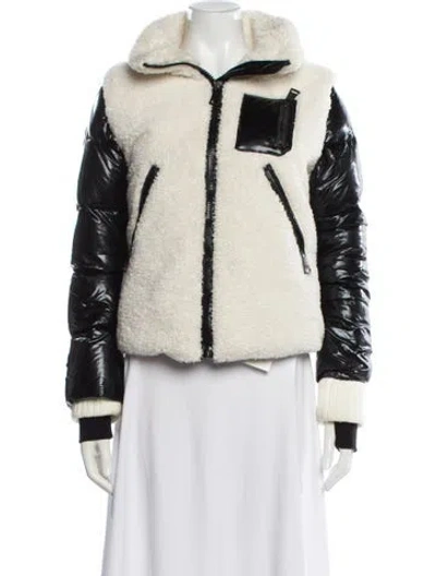 Pre-owned Sam Down Jacket In Neutral