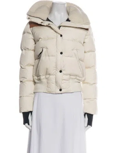 Pre-owned Sam Down Jacket In Neutral