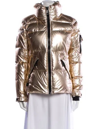 Pre-owned Sam Down Jacket In Pink