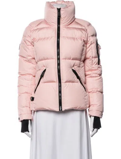 Pre-owned Sam Down Jacket In Pink