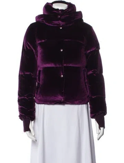 Pre-owned Sam Down Jacket In Purple