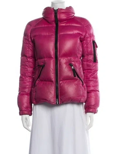 Pre-owned Sam Down Jacket In Red