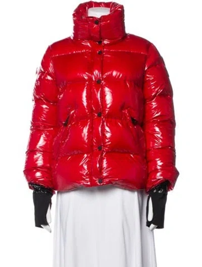 Pre-owned Sam Down Jacket In Red
