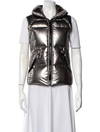 Pre-owned Sam Down Jacket In Silver