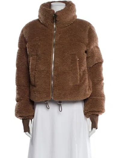 Pre-owned Sam Down Jacket W/ Tags In Brown