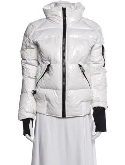 Pre-owned Sam Down Jacket In White