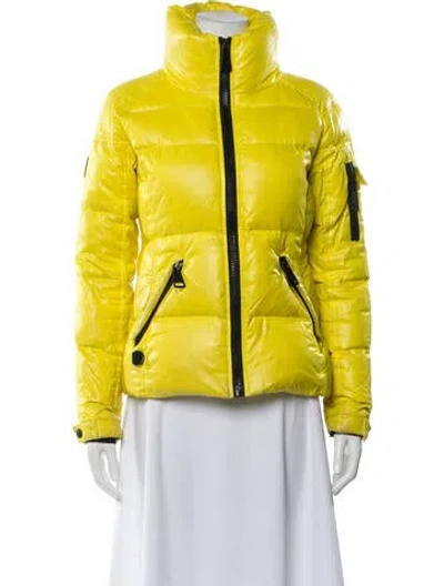 Pre-owned Sam Down Jacket In Yellow