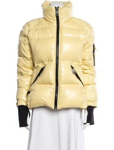 Pre-owned Sam Down Jacket In Yellow