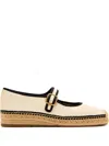 Sam Edelman 35mm Mackie Buckle-strap Platform Espadrilles In Neutral
