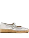 Sam Edelman 35mm Mackie Metallic Platform Espadrilles