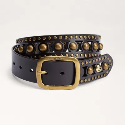 Sam Edelman 38mm Stud Belt Brown Leather