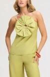 Sam Edelman 3d Flower Camisole In Green