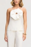 Sam Edelman 3d Flower Camisole In White