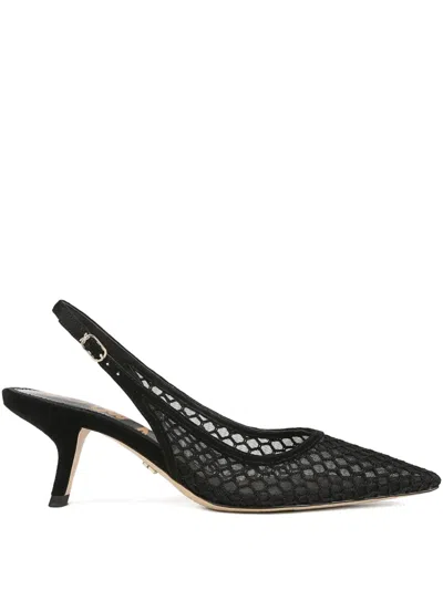 Sam Edelman 40mm Hazel Mesh-panelled Slingback Pumps